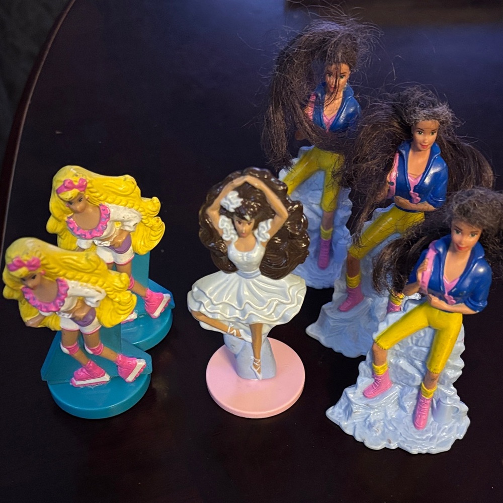 Vintage McDonalds 1990’s Barbie Doll Toys